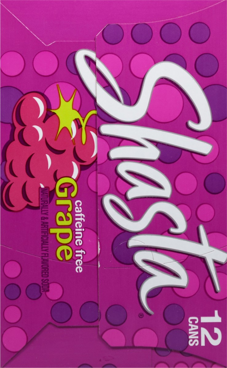 slide 8 of 9, Shasta Grape, 12 ct; 12 fl oz