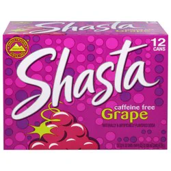 Shasta Grape - 12 ct; 12 fl oz