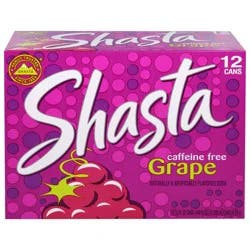 Shasta Grape - 12 ct; 12 fl oz