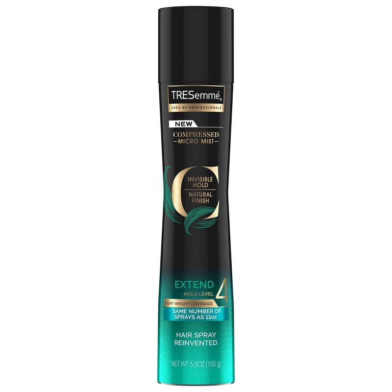 slide 1 of 1, Tresemme Compressed Extend Hairspray Hold Level 4 - 5.5oz, 4 ct; 5.5 oz