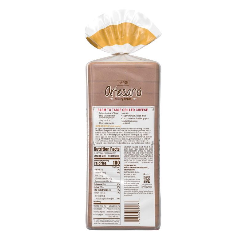 slide 5 of 12, Alfaro's Golden Wheat Bread - 20oz, 20 oz