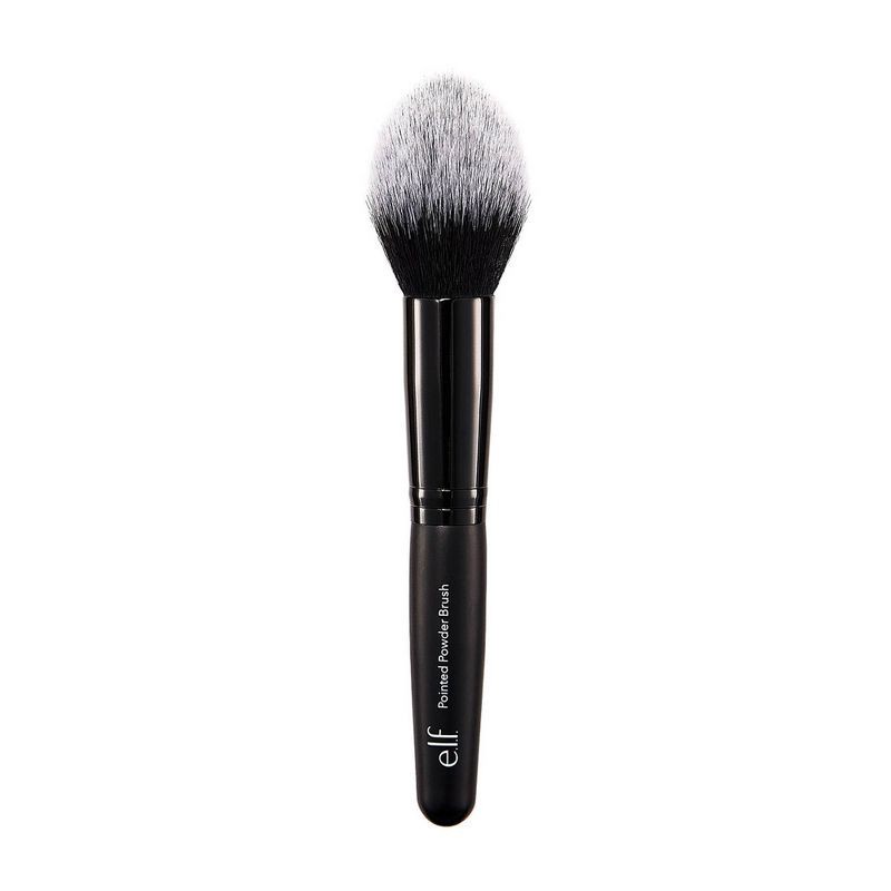 slide 1 of 3, e.l.f. Pointed Powder Brush, 1 ct