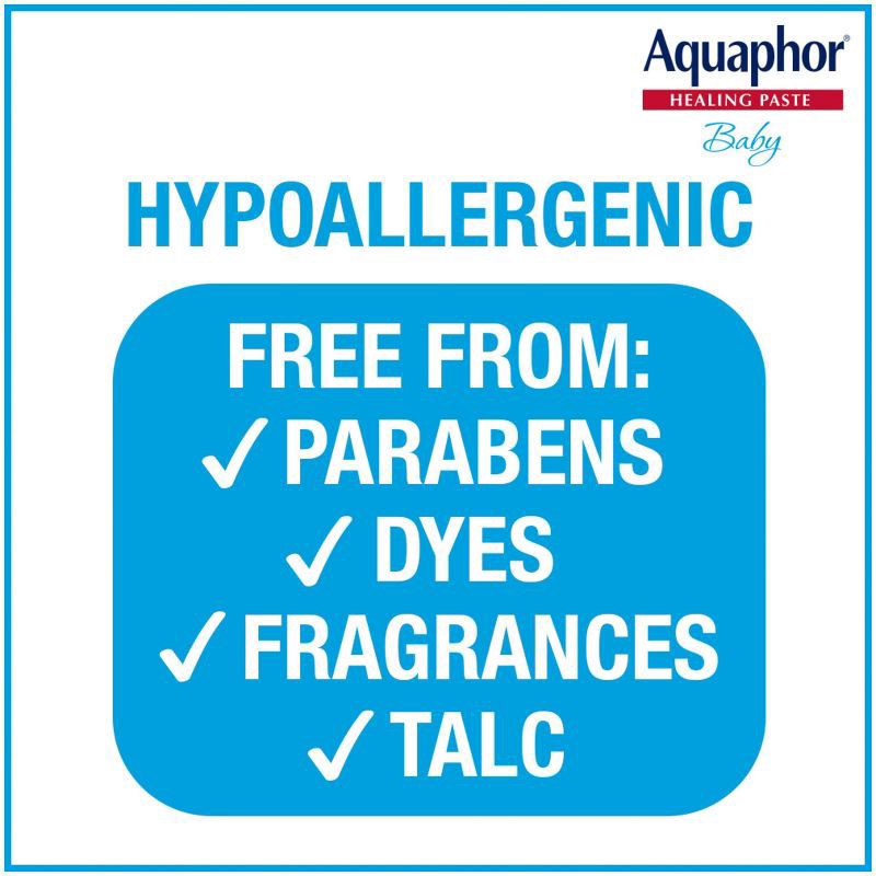 slide 4 of 6, Aquaphor Baby Diaper Rash Paste - 3.5oz, 3.5 oz