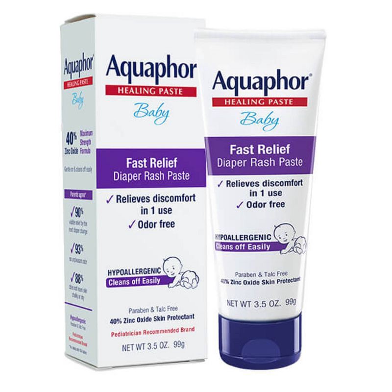 slide 1 of 6, Aquaphor Baby Diaper Rash Paste - 3.5oz, 3.5 oz