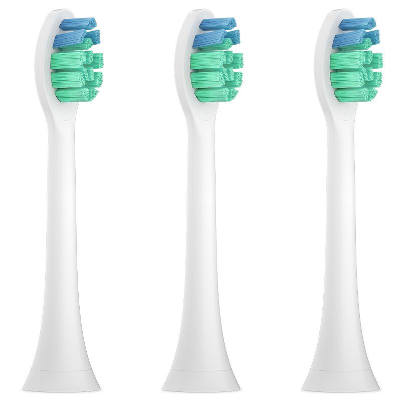 slide 4 of 5, Anti-Plaque Sonic Brush Heads - 3ct - up&up™, 3 ct