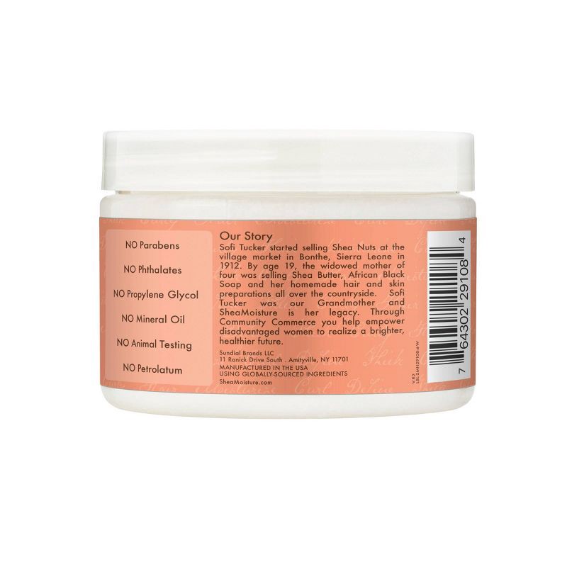 slide 3 of 7, SheaMoisture Coconut & Hibiscus Curl & Shine Hair Mask For Naturally Curly Hair - 11.5oz, 11.5 oz