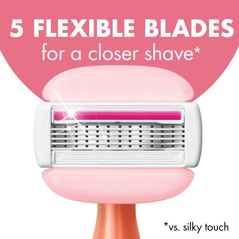 slide 3 of 10, BiC Soleil Glide 5-Blade Women's Disposable Razors - 2ct, 2 ct