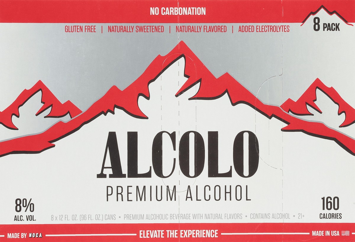 slide 10 of 13, Noca Premium Alcohol 8 - 12 fl oz Cans, 8 ct; 12 oz