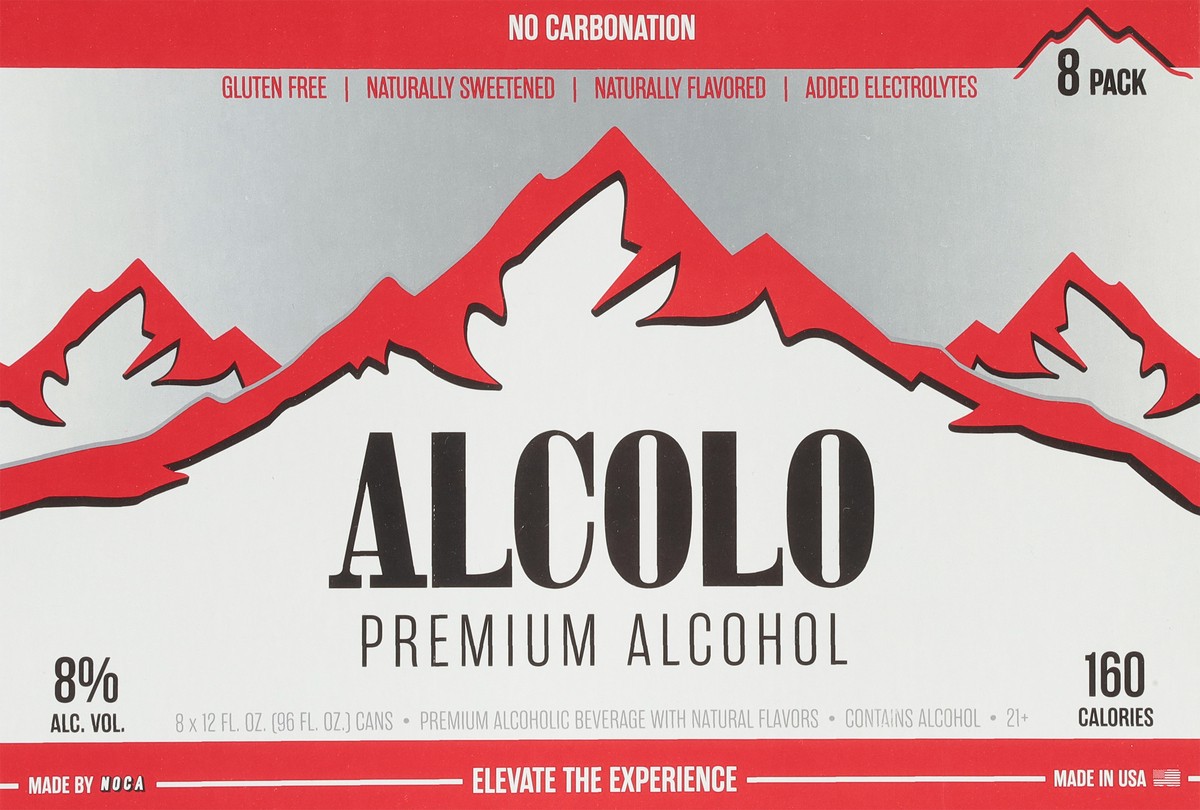 slide 2 of 13, Noca Premium Alcohol 8 - 12 fl oz Cans, 8 ct; 12 oz