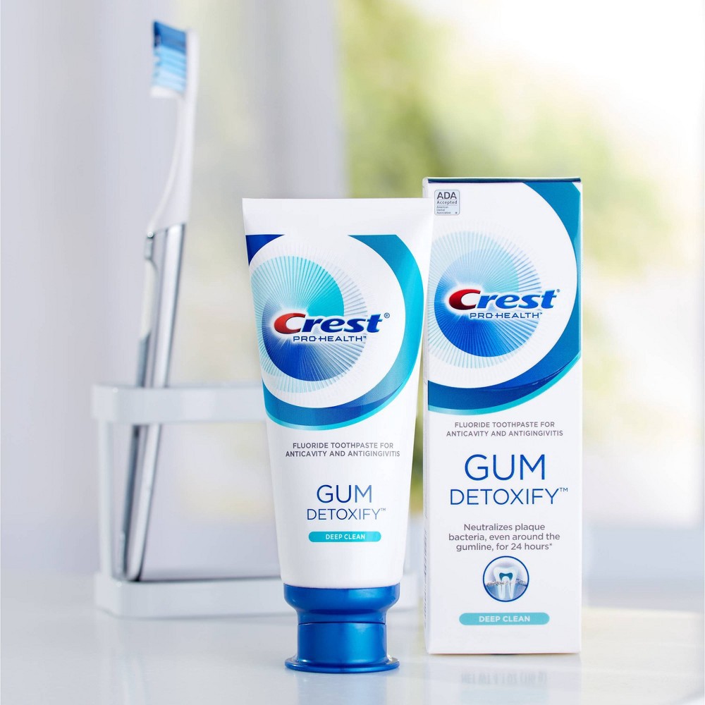 slide 3 of 9, Crest Gum Detoxify Deep Clean Toothpaste - 4.1oz, 4.1 oz