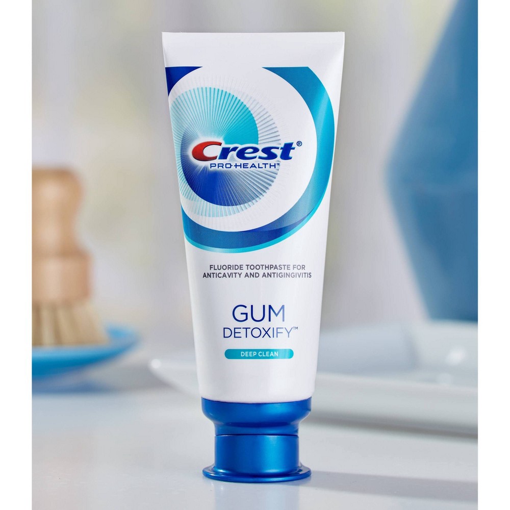 slide 5 of 9, Crest Gum Detoxify Deep Clean Toothpaste - 4.1oz, 4.1 oz