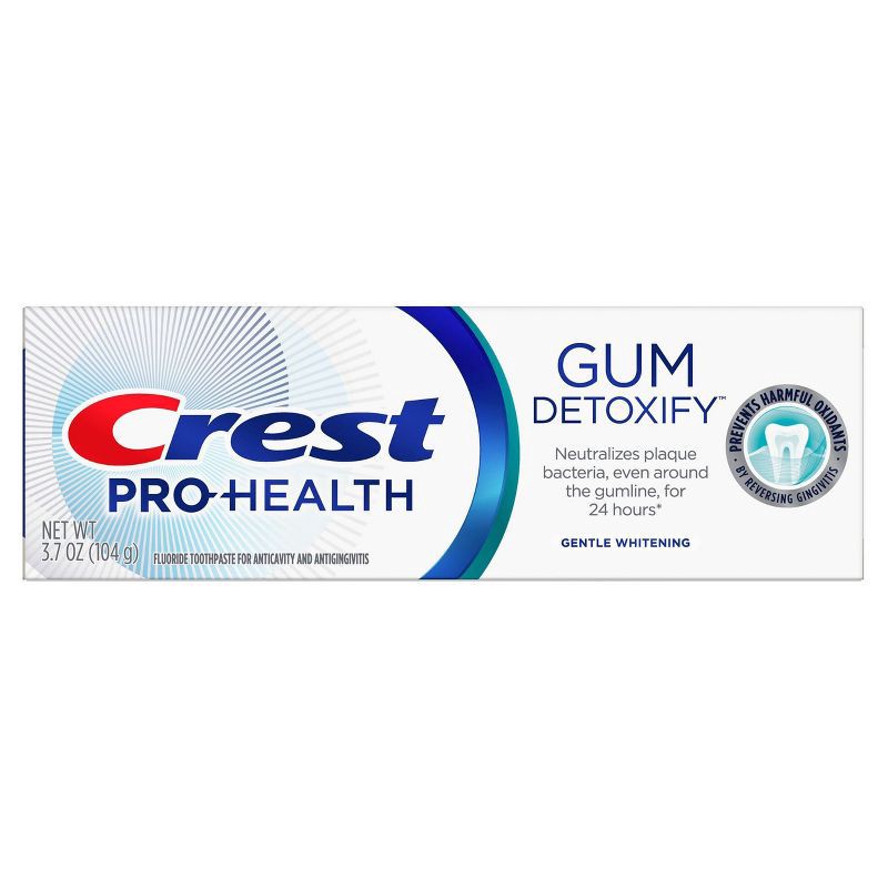 slide 10 of 10, Crest Pro-Health Gum Detoxify Gentle Whitening Toothpaste - 3.7oz, 3.7 oz