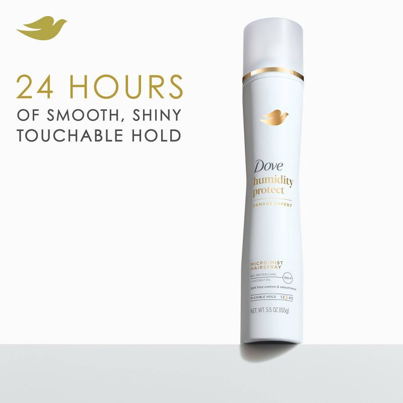 slide 7 of 12, Dove Beauty Style + Care Compressed Micro Mist Flexible Hold Hairspray - 5.5oz, 5.5 oz