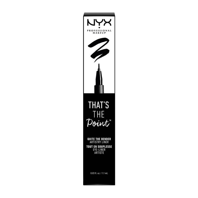 slide 6 of 7, NYX Professional Makeup That's The Point Eyeliner - Quite the Look - Black - 0.03 fl oz, 0.03 fl oz