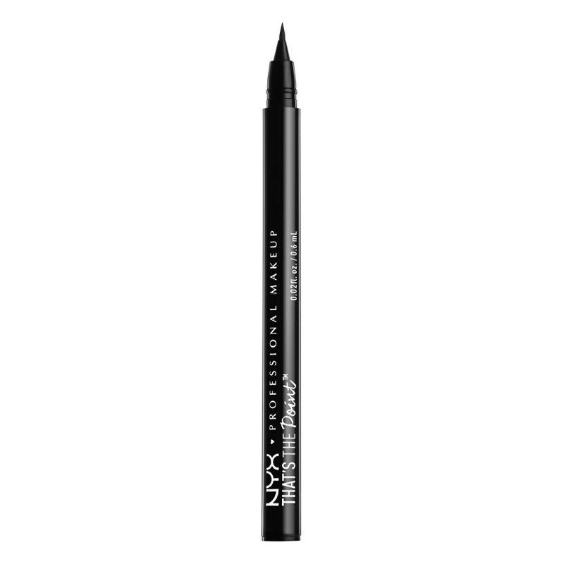 slide 1 of 1, NYX Professional Makeup That's The Point Eyeliner - Hella Fine - Black - 0.02 fl oz, 0.02 fl oz