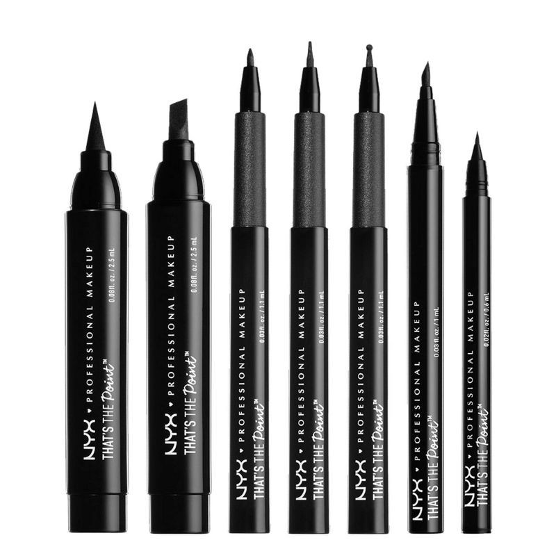 slide 6 of 6, NYX Professional Makeup That's The Point Eyeliner - Super Sketch - Black - 0.33 fl oz, 0.033 fl oz