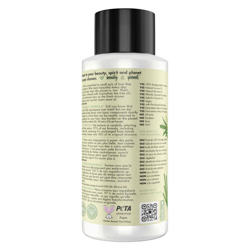 slide 2 of 7, Love Beauty and Planet Tea Tree Oil & Eucalyptus Conditioner - 13.5 fl oz, 13.5 fl oz