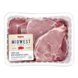 Hy-Vee Midwest Pork Mini Assorted Chops