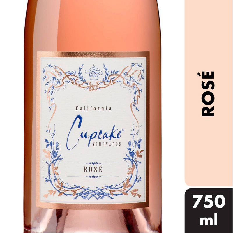 slide 7 of 7, Cupcake Vineyards Cupcake Rosé - 750ml Bottle, 750 ml
