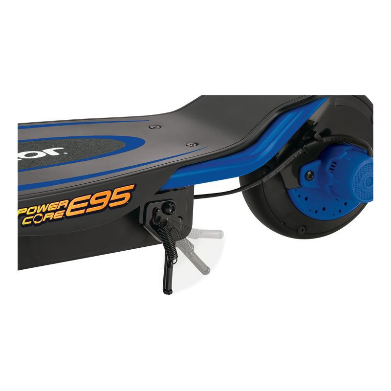 slide 4 of 8, Razor Power Core E95 Electric Scooter - Blue, 1 ct