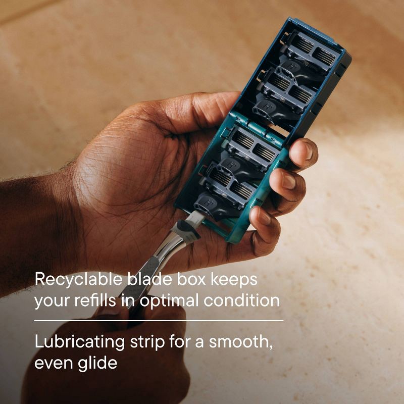 slide 4 of 7, Harry's Original Men's Razor Blade Refills - 12 Cartridges, 1 ct