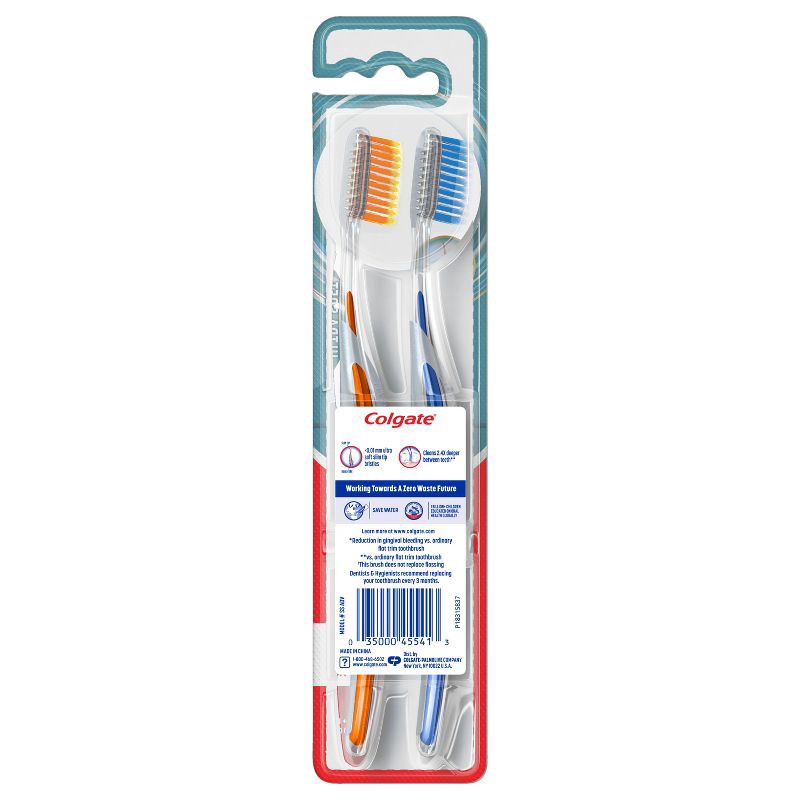 slide 2 of 5, Colgate Gum Health Extra Soft Toothbrush - 2ct, 2 ct