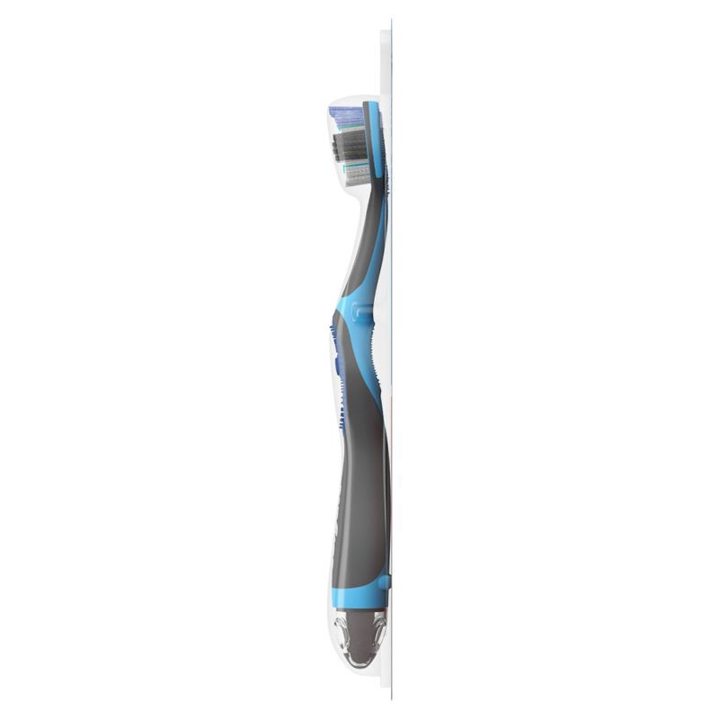 slide 4 of 5, Colgate 360 Total Advanced Floss-Tip Sonic Powered Vibrating Soft Toothbrush, 1 ct