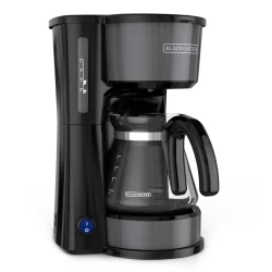 BLACK+DECKER 5 Cup 4-in-1 Station Coffeemaker - Black Stainless Steel CM0750BS
