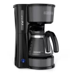 BLACK+DECKER 5 Cup 4-in-1 Station Coffeemaker - Black Stainless Steel CM0750BS