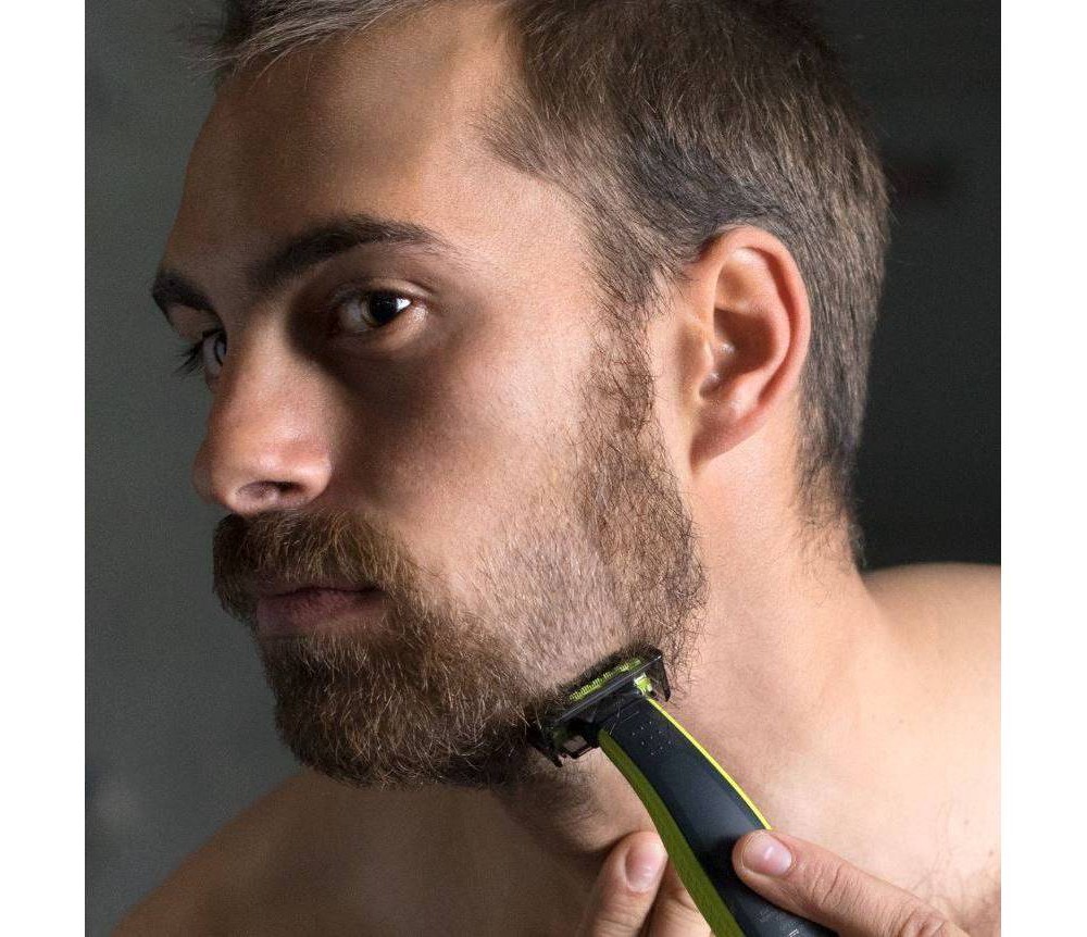 slide 6 of 8, Philips Norelco OneBlade Hybrid Rechargeable Men's Electric Face & Body Trimmer - 10pc - QP2630/70, 10 ct