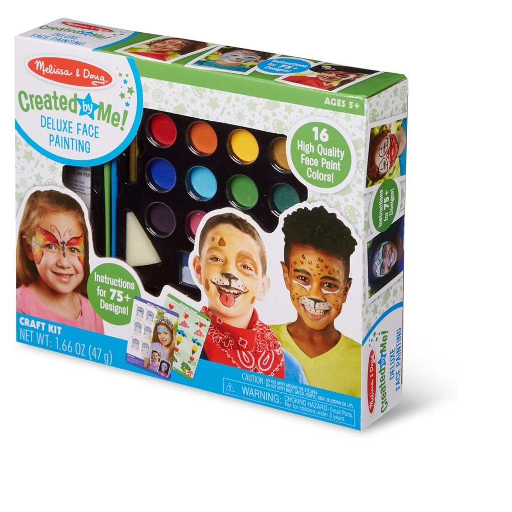 slide 3 of 3, Melissa & Doug Deluxe Face Painting Kit, 1 ct