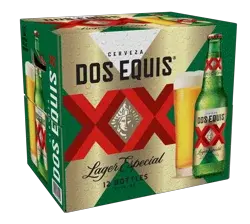 Dos Equis Lager Especial Beer 12 - 12 fl oz Bottles