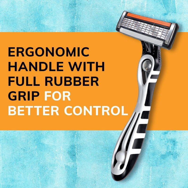 slide 4 of 9, BiC Men's Flex 5 Blades Sensitive Disposable Razors - 2ct, 2 ct