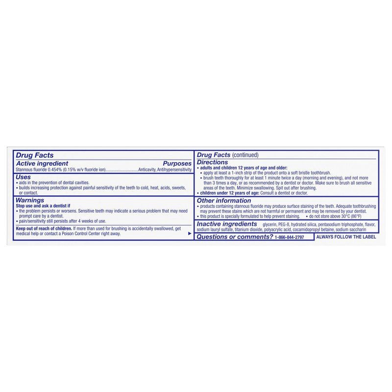 slide 5 of 9, Sensodyne Rapid Relief Extra Fresh Toothpaste - 3.4oz, 3.4 oz