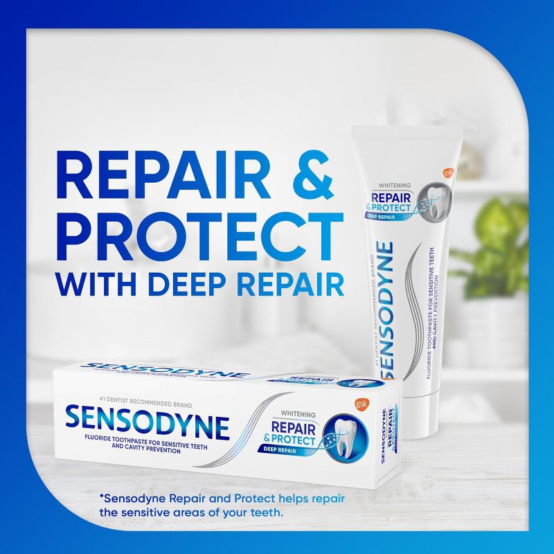 slide 4 of 19, Sensodyne Whitening Repair and Protect 2pk Toothpaste, 2 ct