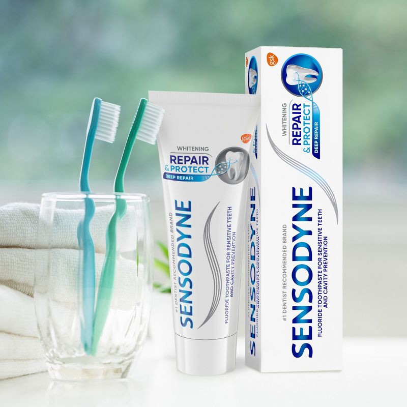 slide 14 of 19, Sensodyne Whitening Repair and Protect 2pk Toothpaste, 2 ct