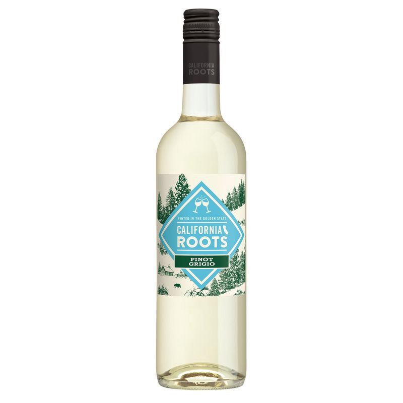 slide 1 of 7, Pinot Grigio White Wine - 750ml Bottle - California Roots™, 750 ml