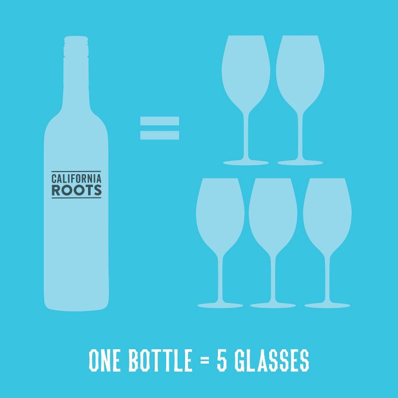 slide 5 of 7, Pinot Grigio White Wine - 750ml Bottle - California Roots™, 750 ml