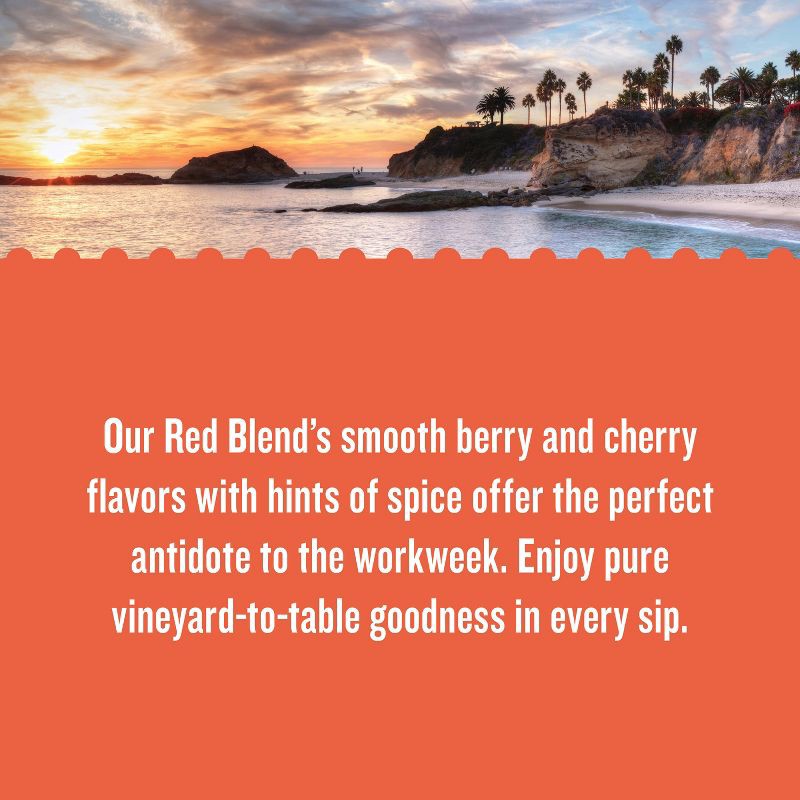slide 2 of 7, Red Blend Wine - 750ml Bottle - California Roots™, 750 ml