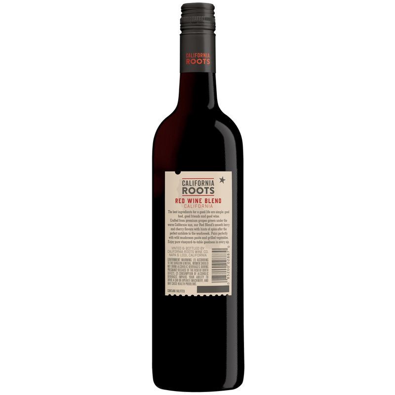 slide 7 of 7, Red Blend Wine - 750ml Bottle - California Roots™, 750 ml