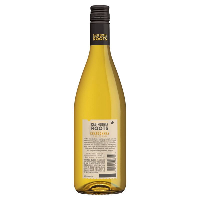 slide 3 of 4, Chardonnay White Wine - 750ml Bottle - California Roots™, 750 ml