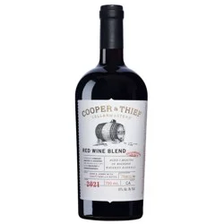 Cooper & Thief Cellarmasters Cooper & Thief Bourbon Barrel-Aged Red Blend Wine - 750ml Bottle