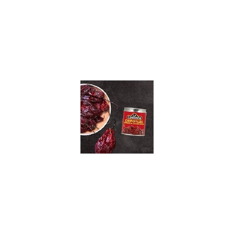 slide 2 of 3, La Costena Chipotle Peppers in Adobo Sauce - 7oz, 7 oz