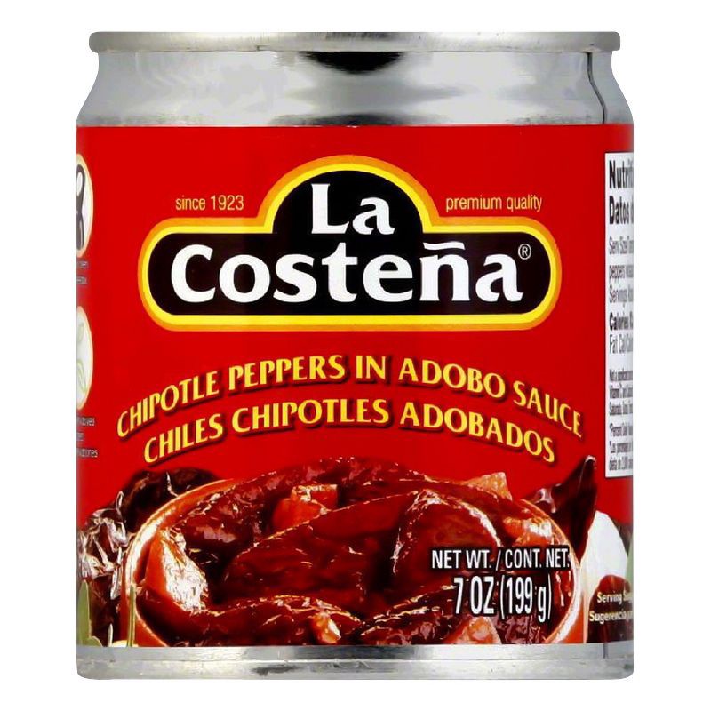 slide 1 of 3, La Costena Chipotle Peppers in Adobo Sauce - 7oz, 7 oz