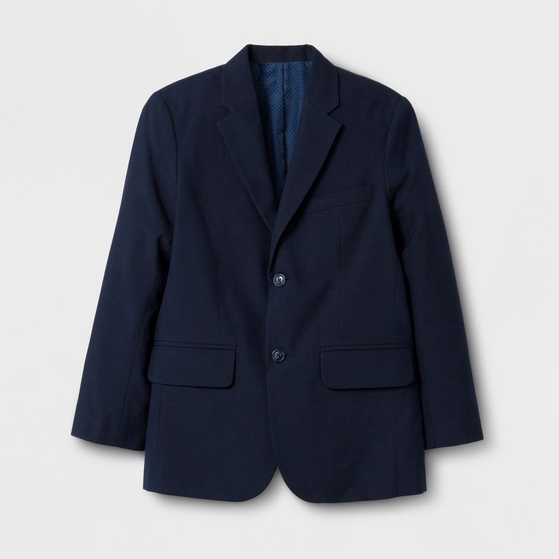 slide 1 of 2, Boys' Suit Jacket - Cat & Jack™ Navy 10, 1 ct