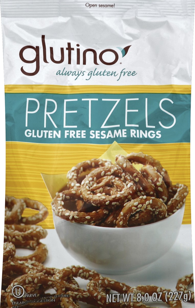 slide 5 of 6, Glutino Pretzels 8 oz, 8 oz