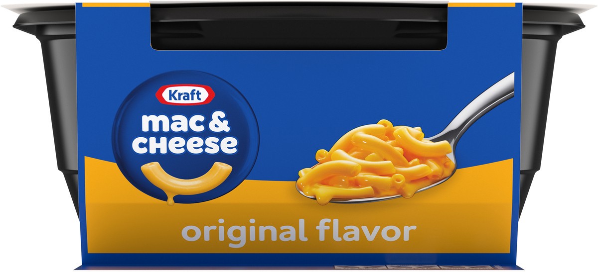 slide 7 of 9, Kraft Original Mac & Cheese Macaroni and Cheese Dinner Big Bowl Dinner, 3.5 oz Tray, 3.5 oz