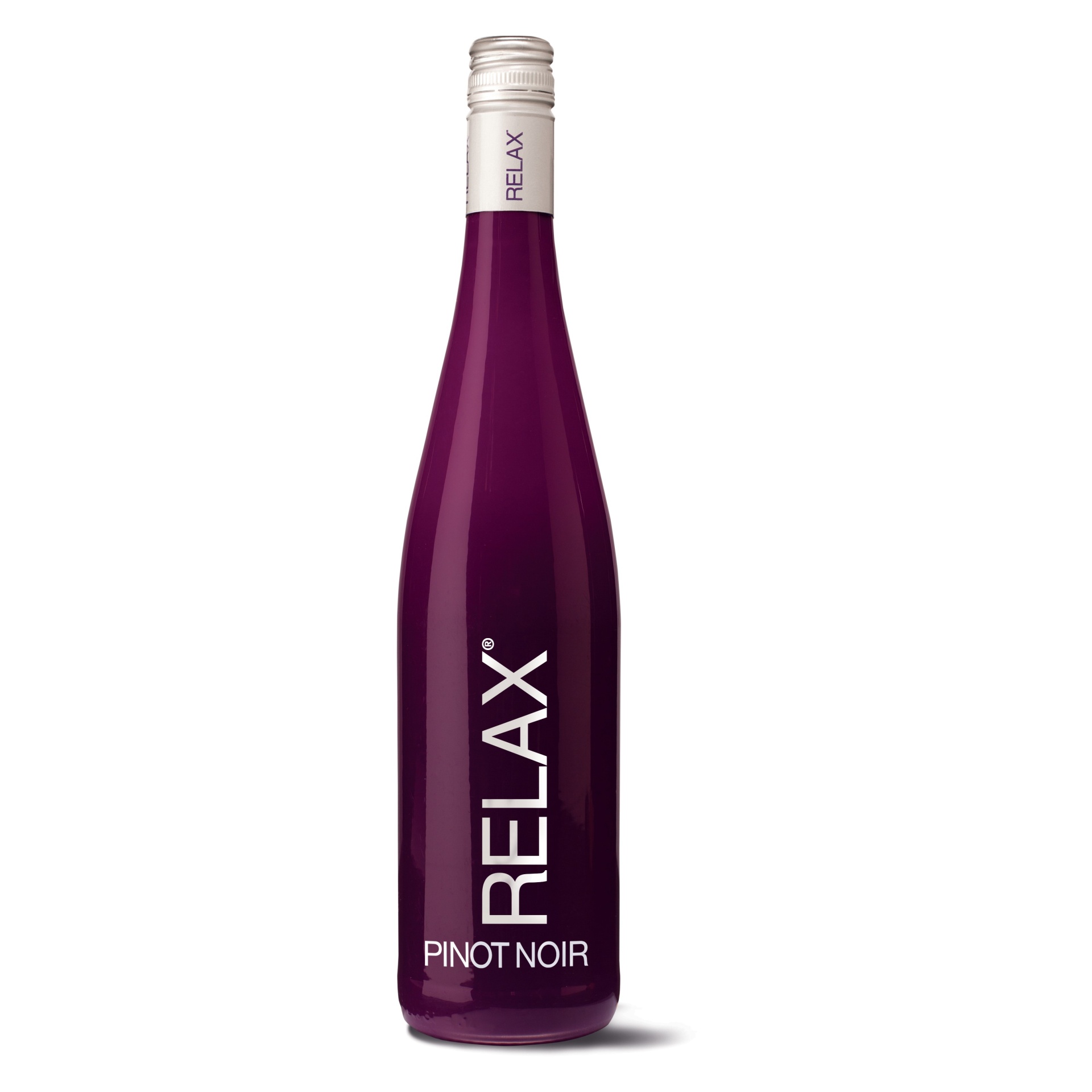 slide 1 of 1, Relax Pinot Noir Red Wine Bottle, 750 ml