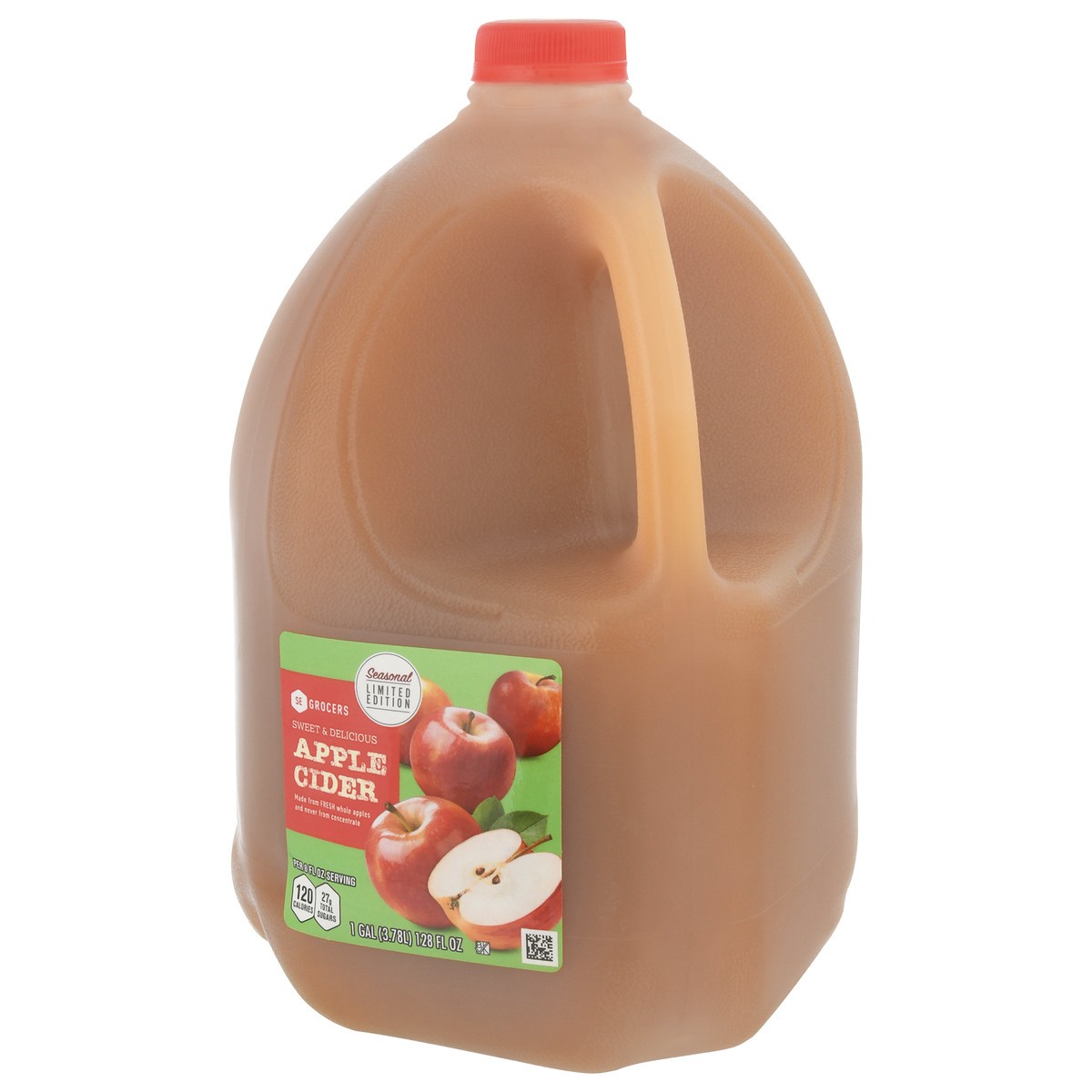 slide 5 of 14, Se Grocers Apple Cider Gallon - 128 oz, 128 oz