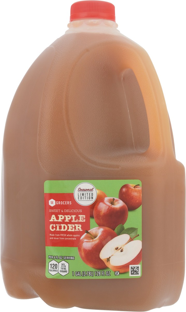 slide 6 of 14, Se Grocers Apple Cider Gallon - 128 oz, 128 oz
